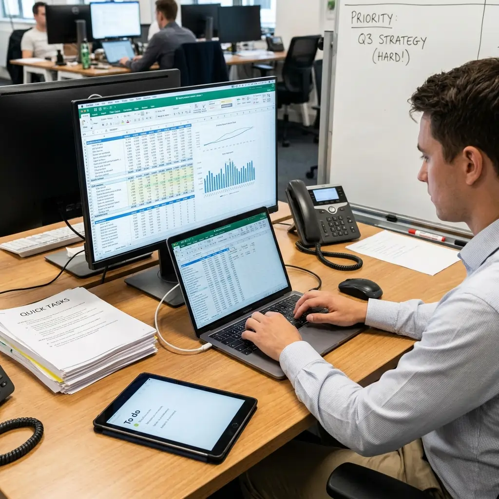 working professional
working man
excel
7 Smart ways busy professionals can build a smooth daily flow
