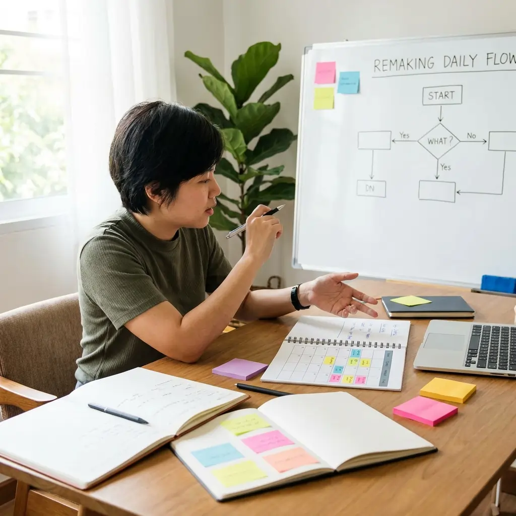 Planning 
Making Structure
Flow
7 Smart ways busy professionals can build a smooth daily flow