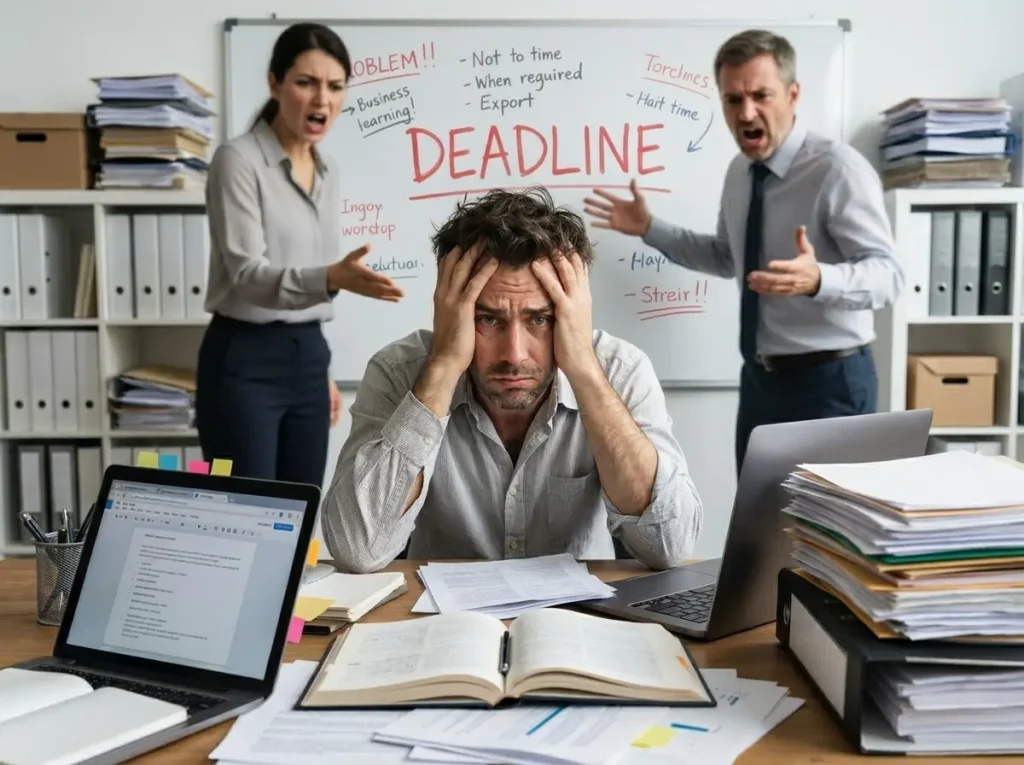 7 Smart ways busy professionals can build a smooth daily flow deadline pressure tension force